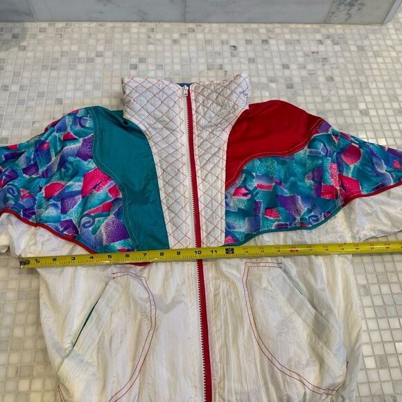 Vintage 80s 90s Cream White Two Piece Jumpsuit - Picture 16 of 16